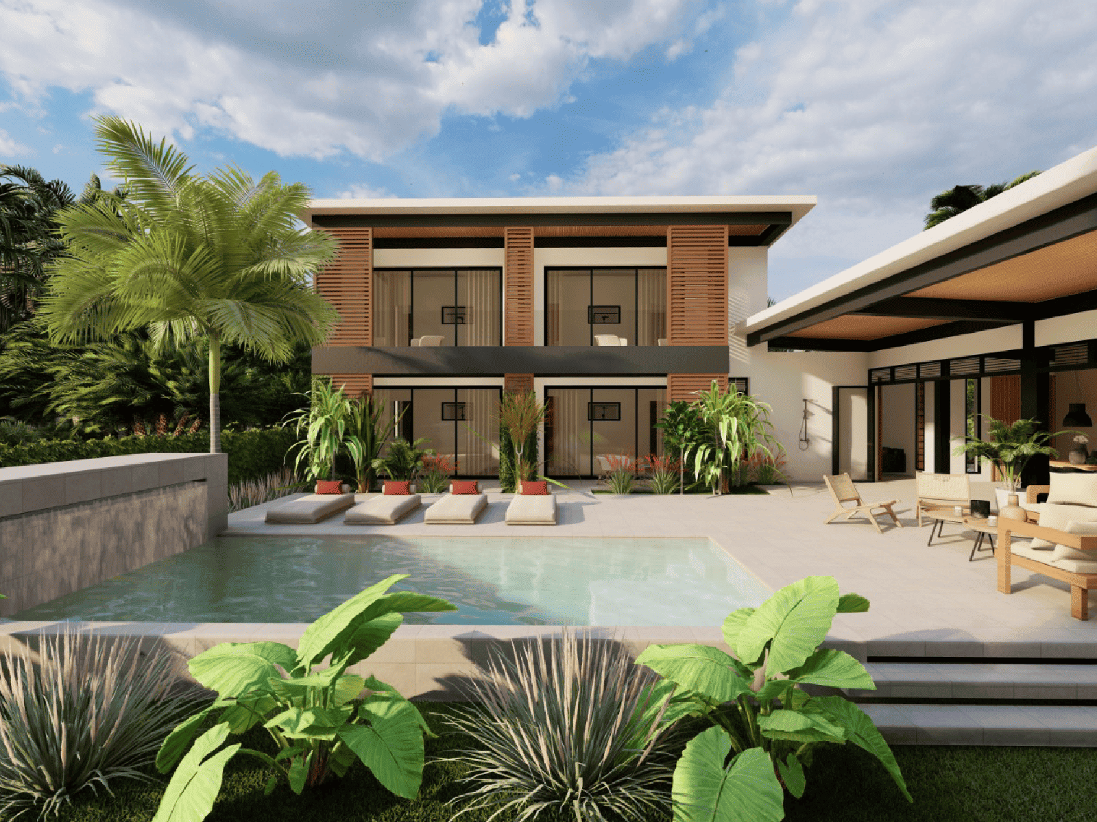 Villa exterior