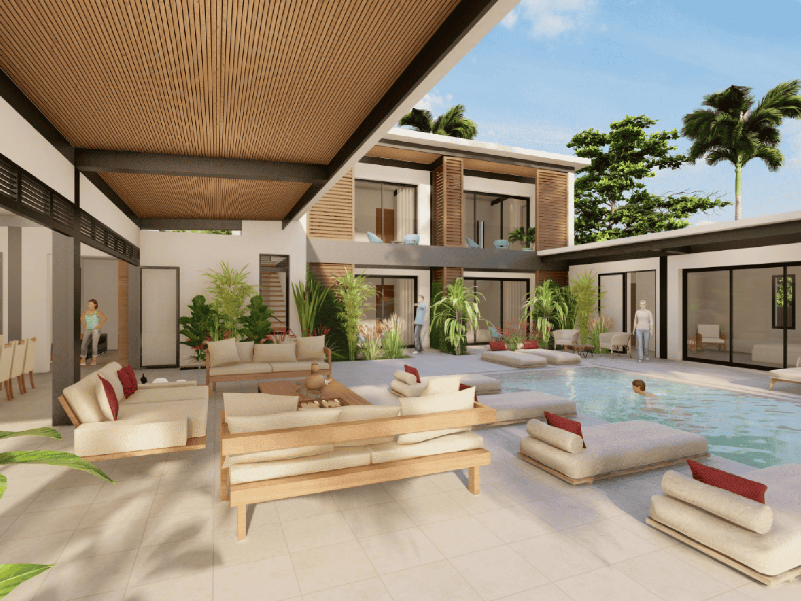 Villa B exterior