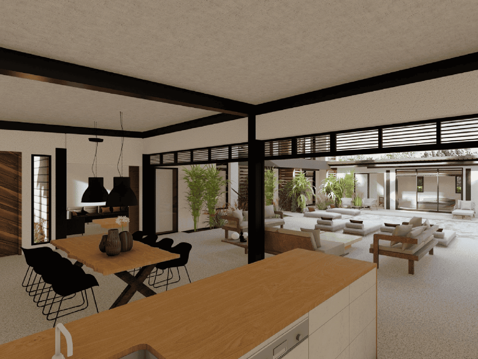 Villa B vista